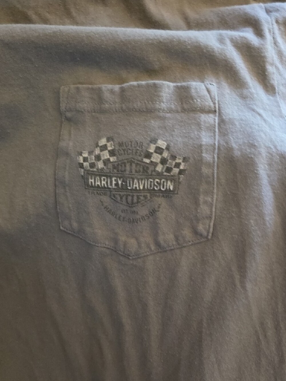 4 Mens Harley Davidson Shirts 3 Long Sleeve 1 T XXL GC - Picture 8 of 10